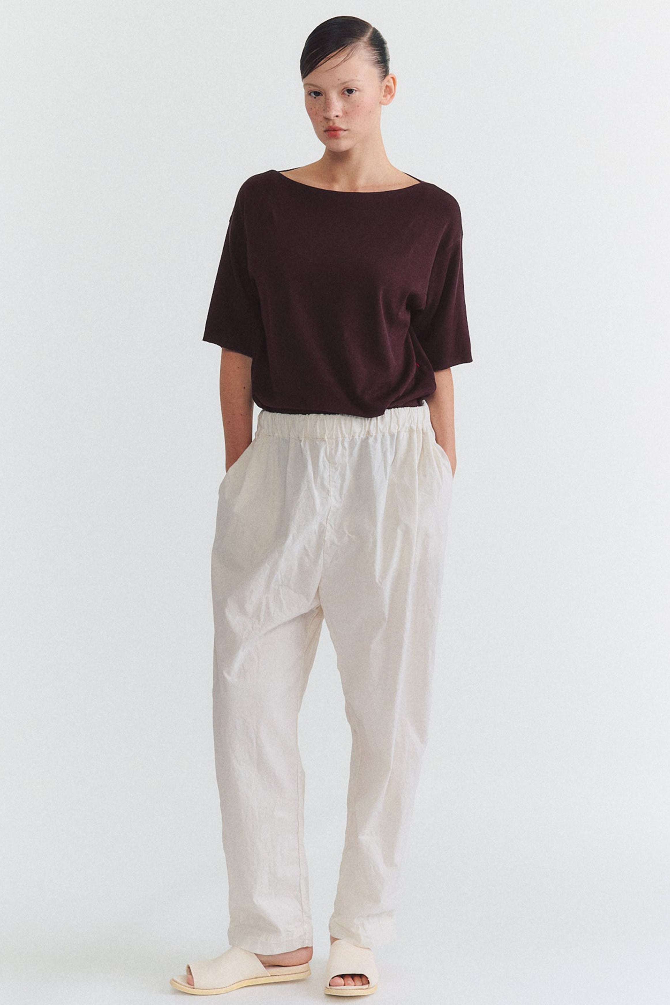 simple pant h cotton fresco