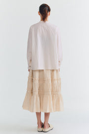 biggy grandad shirt h cotton natural