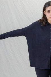 cardigan polo aperta jp navy