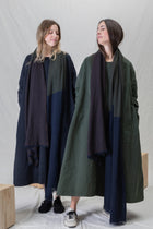 ws cashmere silk scarf forest