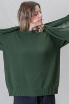 sweater girocollo raglan ws cashmere forest