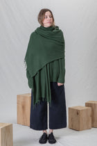 scarf sciarpa frange ws cashmere forest