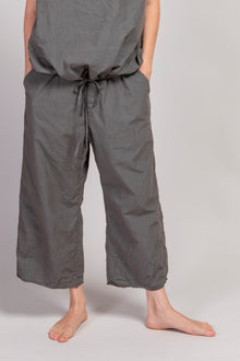 wide & short trousers tc black