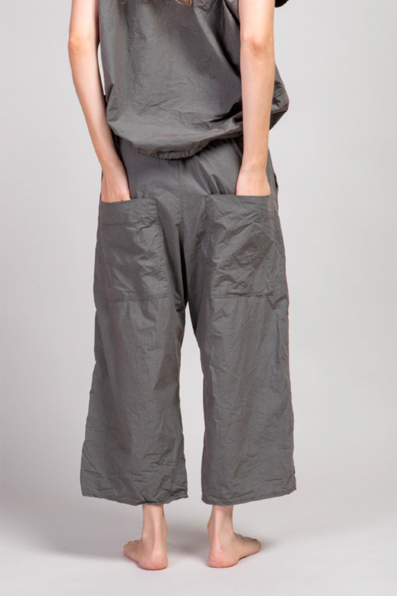 wide & short trousers tc grape