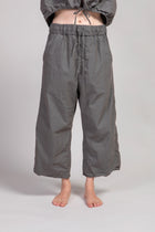 wide & short trousers tc black