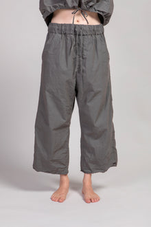 wide & short trousers tc black