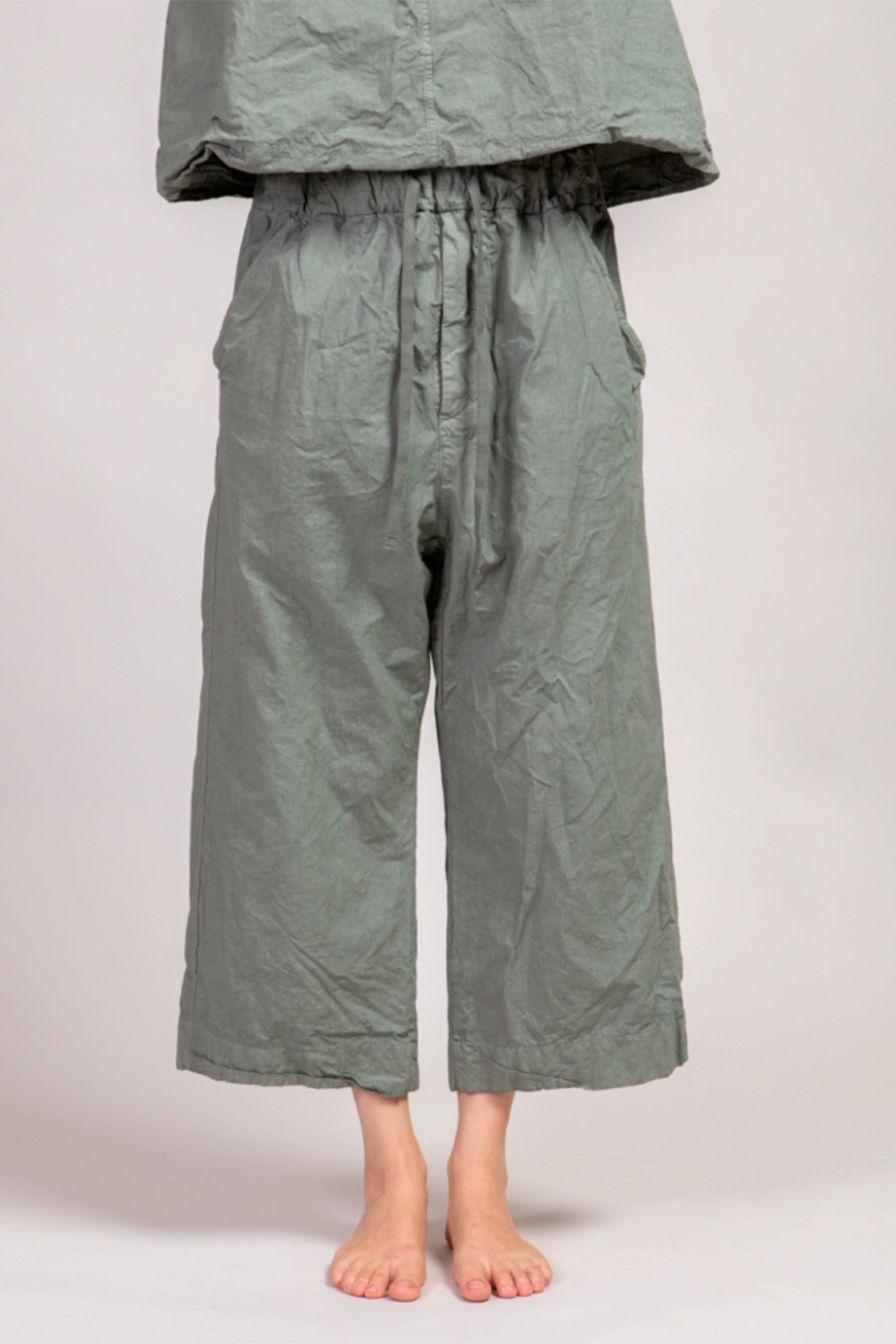 wide & short trousers cc sage