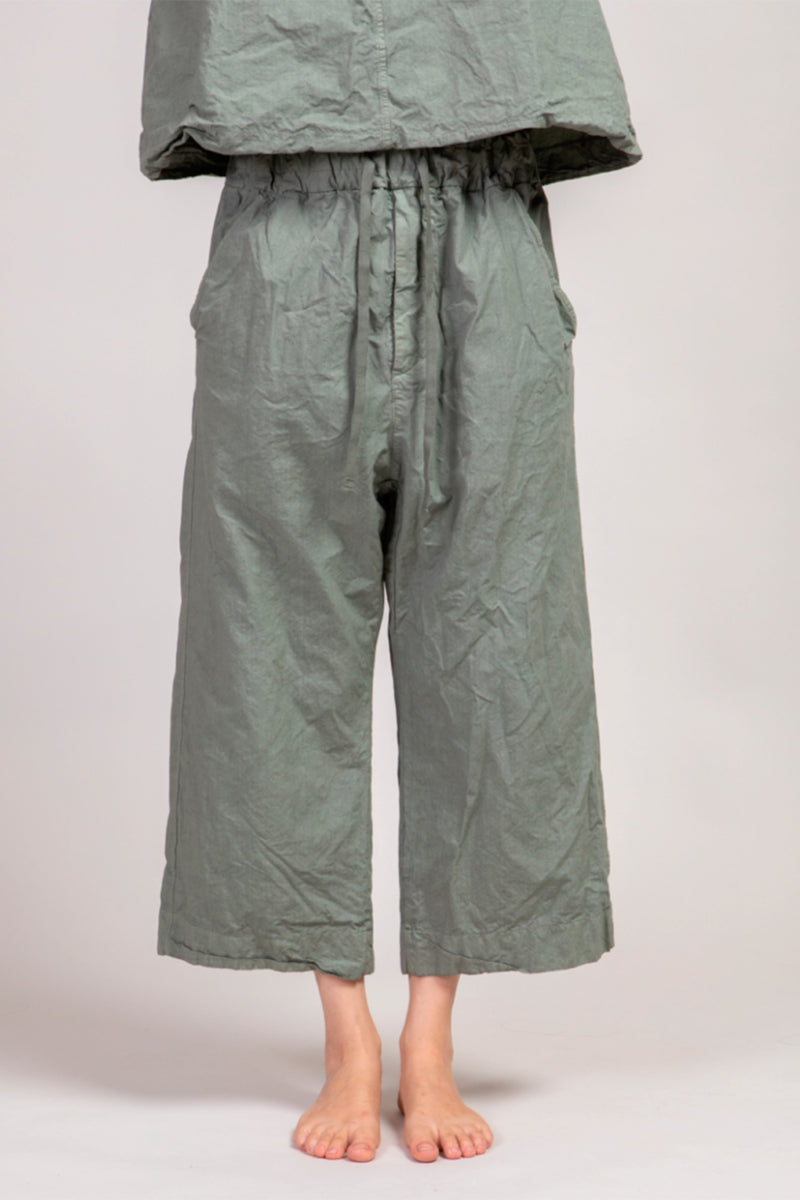wide & short trousers cc sage