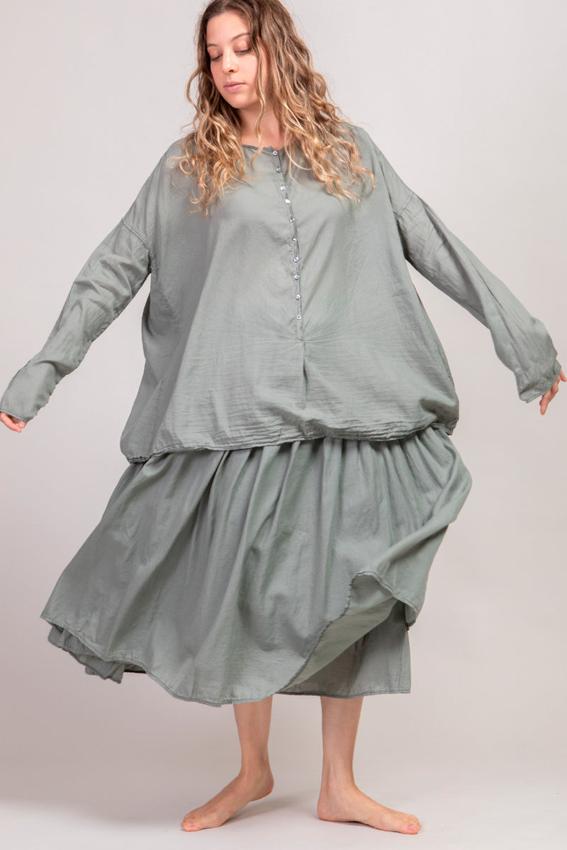 double layered skirt tl sage