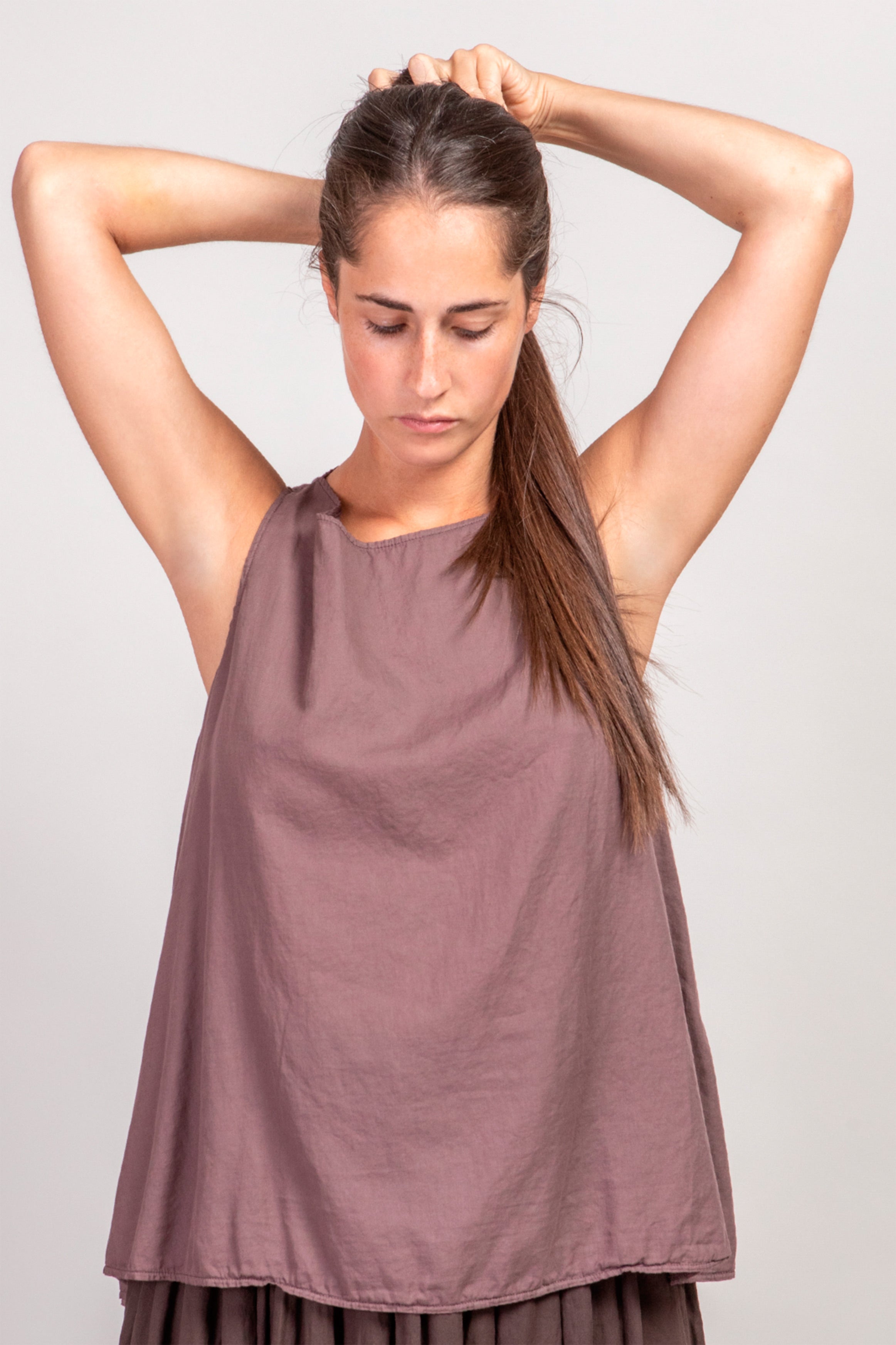 album di famiglia tank top tl mauve | carrousel the store