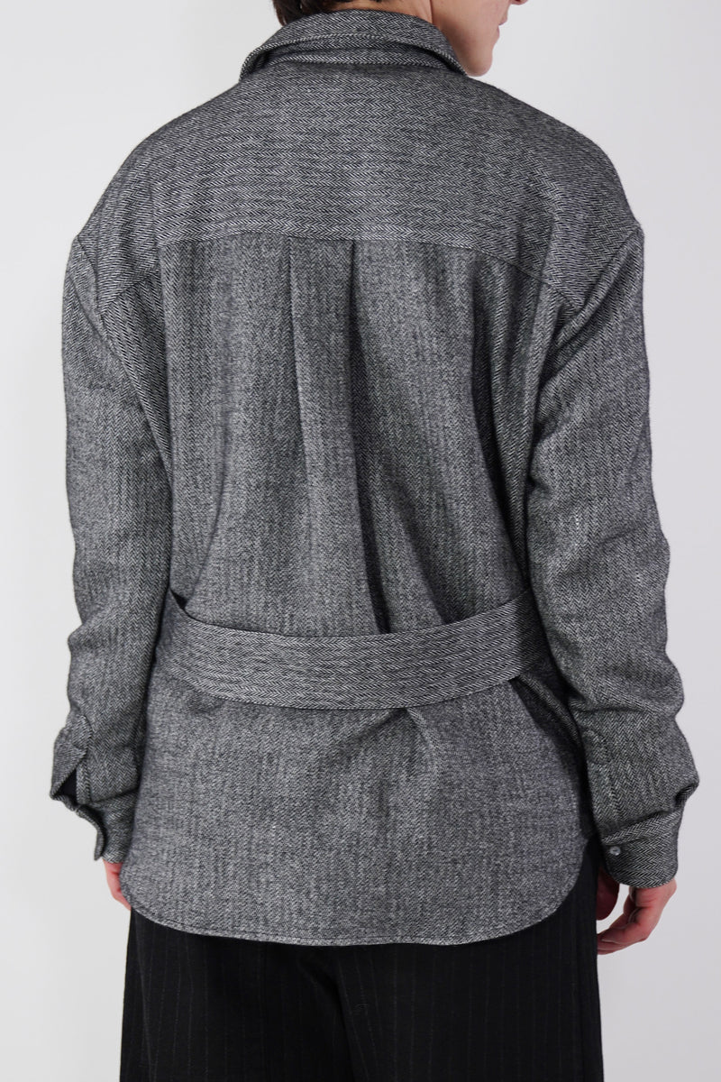 shirt agnes herringbone