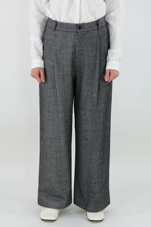 pants seline herringbone