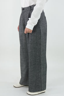 pants seline herringbone