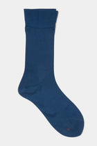 sheer socks navy