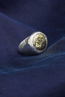 aloan ring sterling silver copper