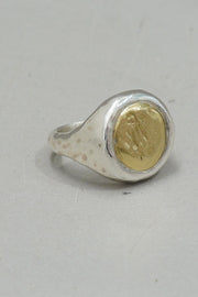 aloan ring sterling silver copper