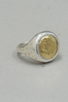 aloan ring sterling silver copper