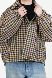 wool jacket ev-d multi check