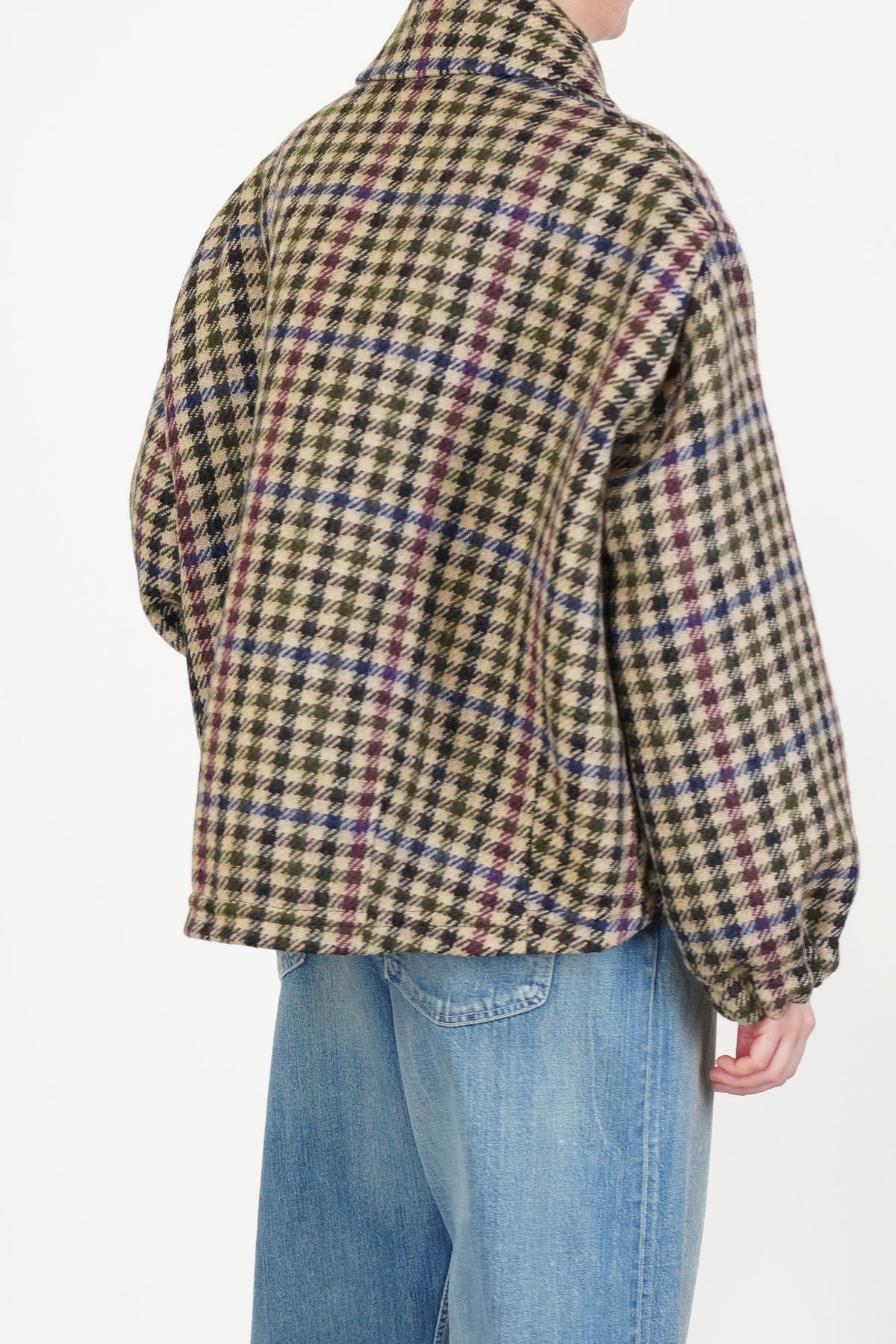 wool jacket ev-d multi check