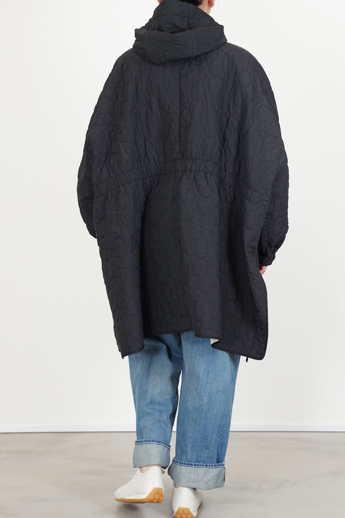 reversible sungjin coat black / cream