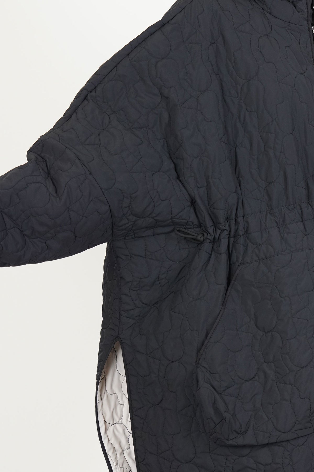 reversible sungjin coat black / cream