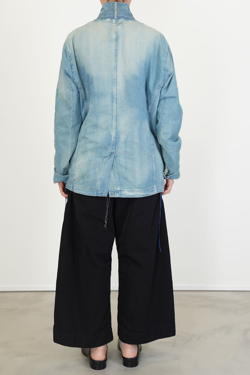 dear denim zen jacket light indigo