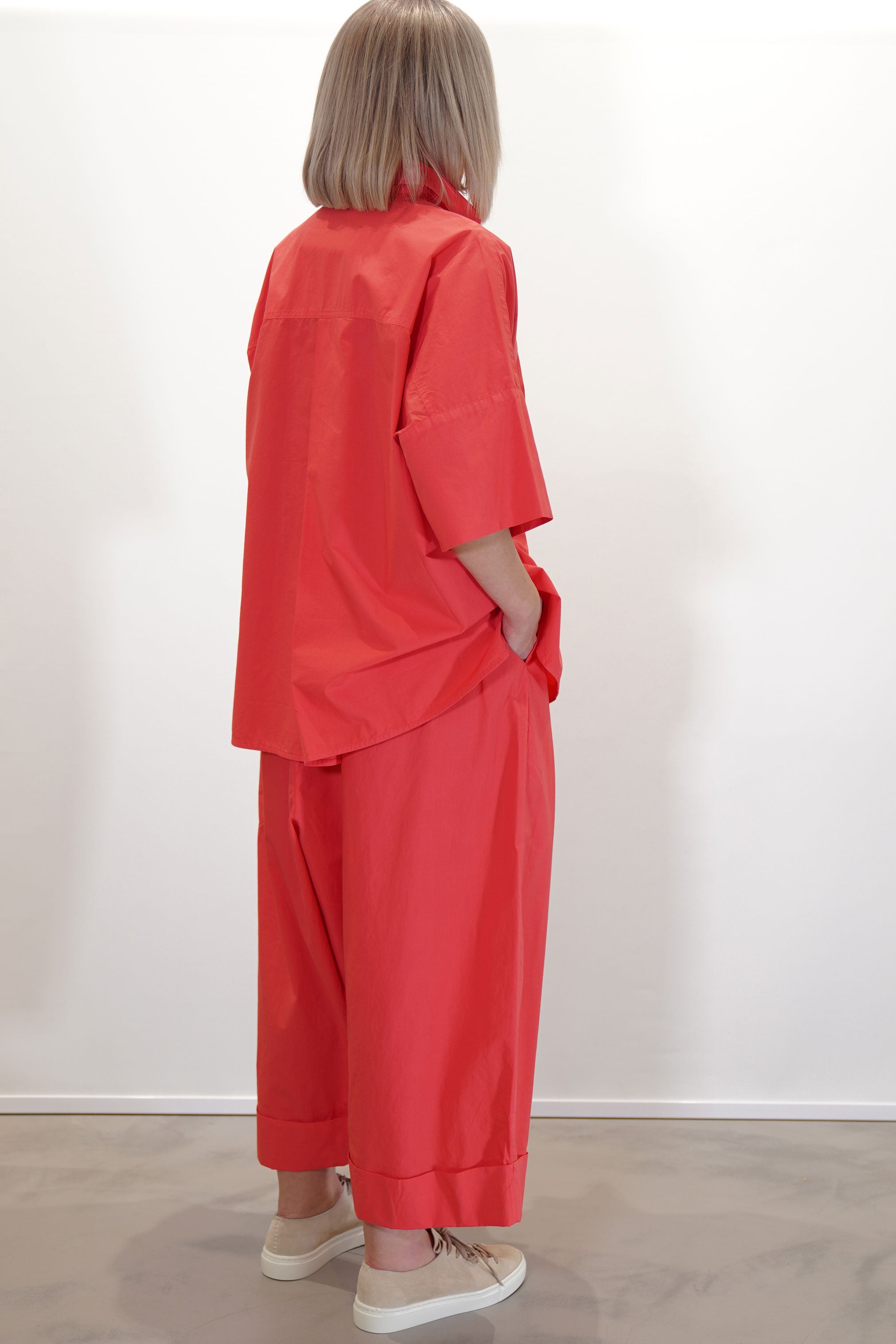 tinker shirt poplin tomato