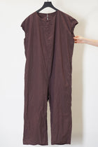sleeveless jumpsuit tc grape
