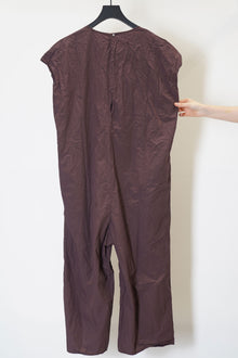 sleeveless jumpsuit tc grape
