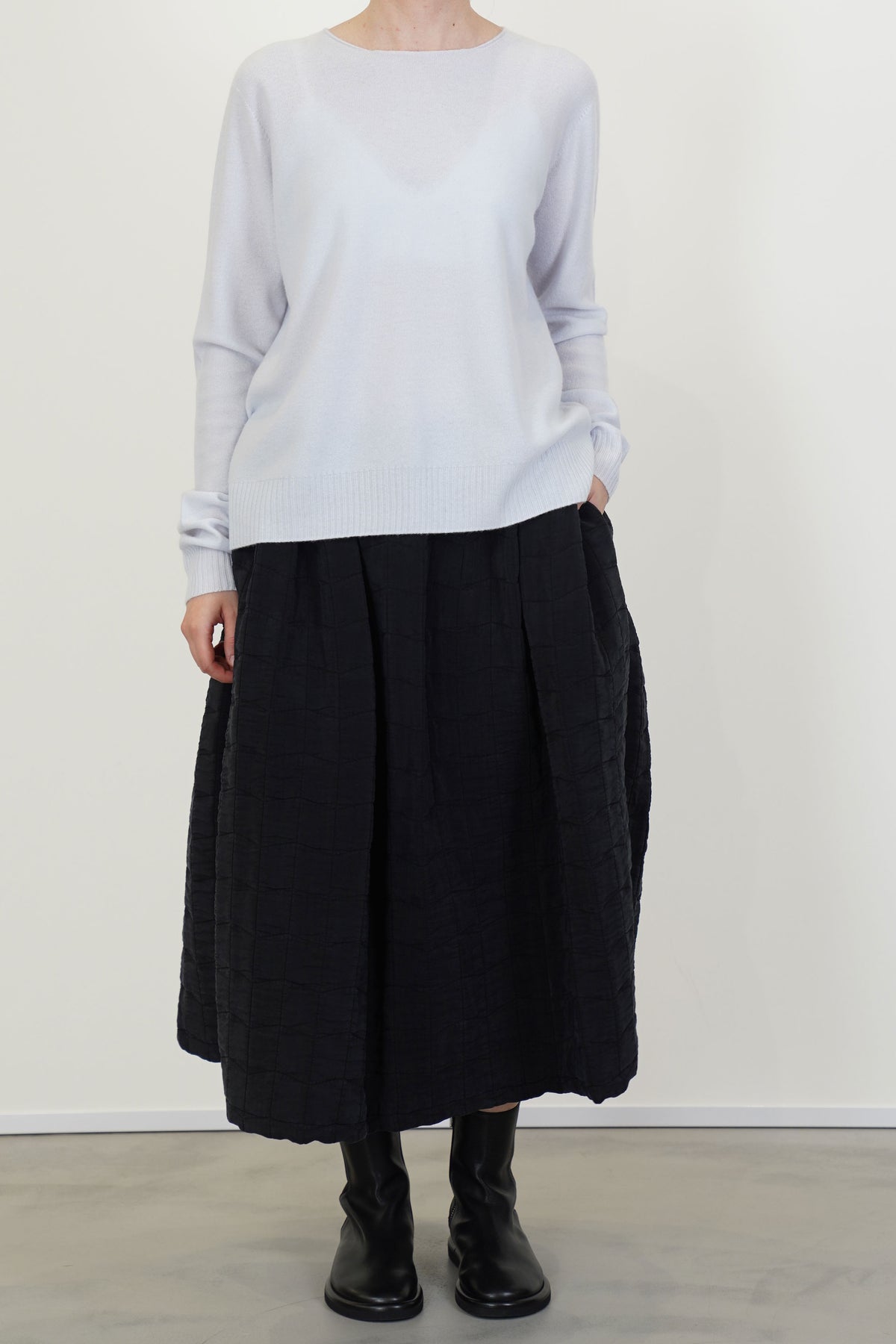 small sweater olu cashmere glacium