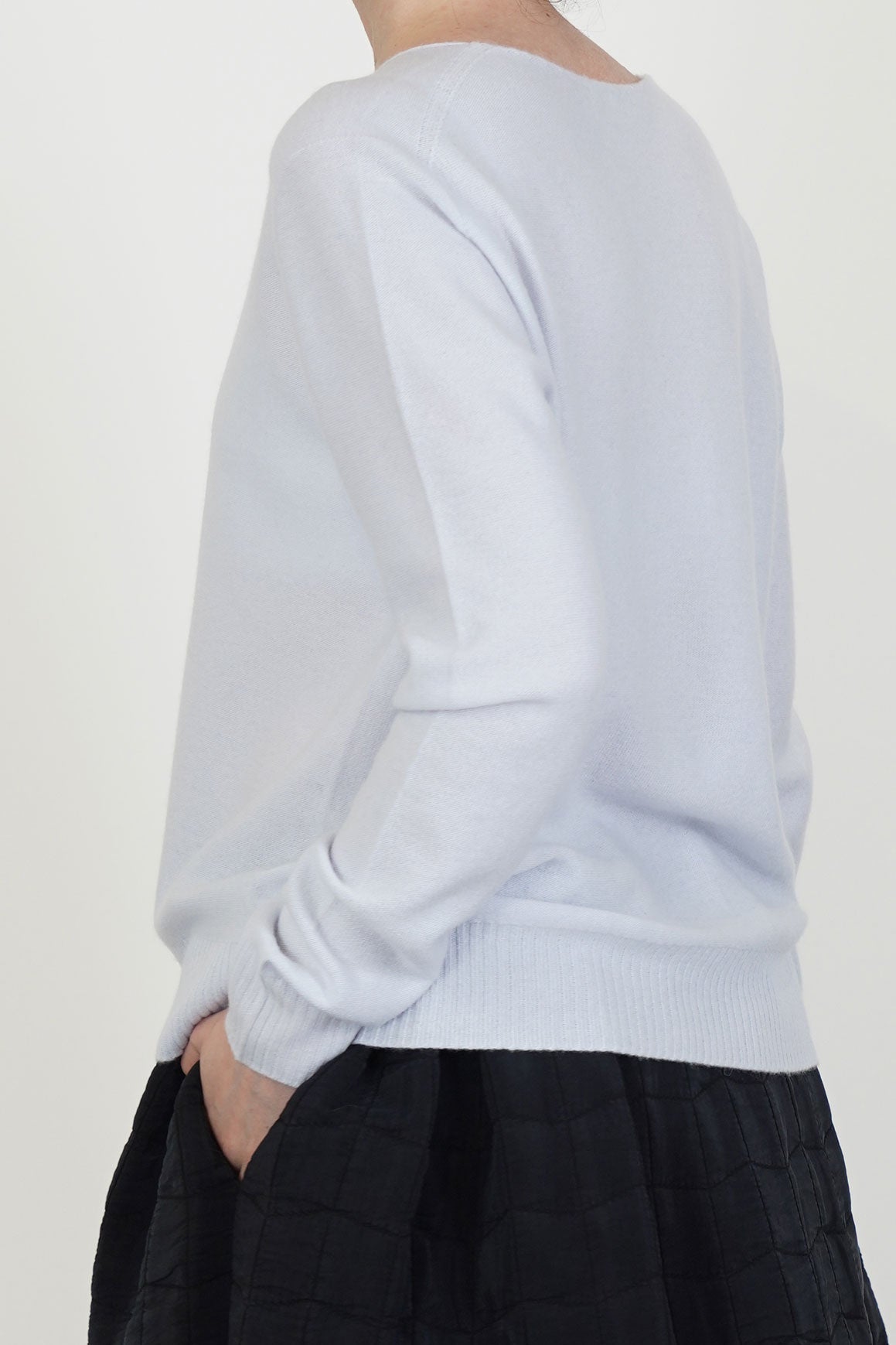 small sweater olu cashmere glacium
