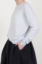 small sweater olu cashmere glacium