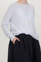 small sweater olu cashmere glacium