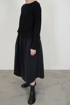 small sweater olu cashmere black glitter
