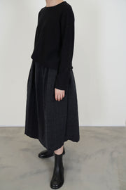 small sweater olu cashmere black glitter