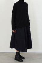 turtleneck sweater olu cashmere black