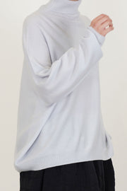 turtleneck sweater olu cashmere glacium