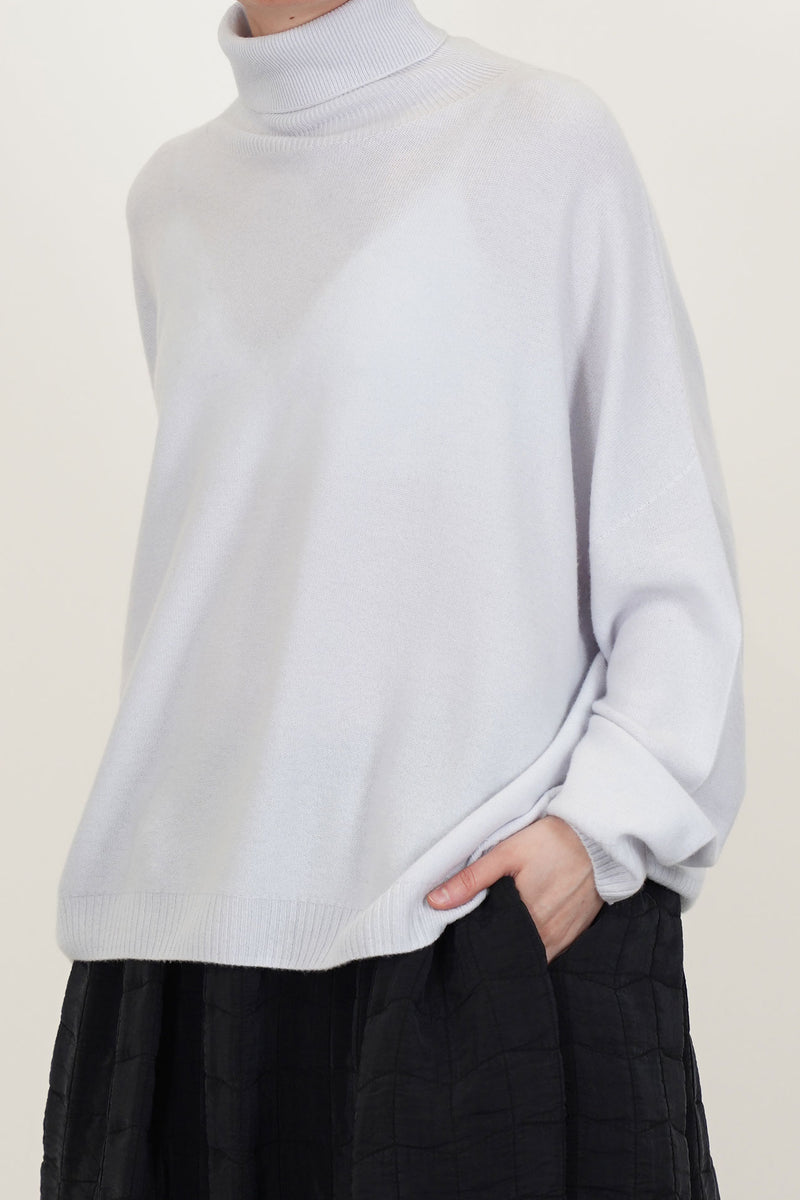 turtleneck sweater olu cashmere glacium