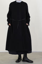 cashmere coat cash black