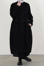cashmere coat cash black