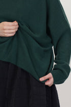 turtleneck sweater olu cashmere bottle