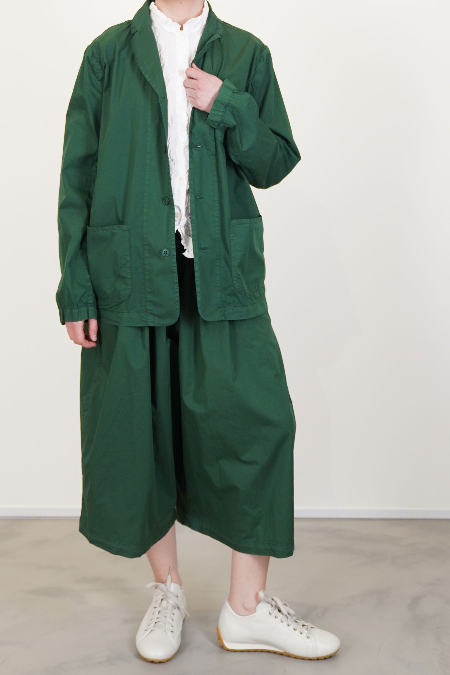 oversized jacket xing green