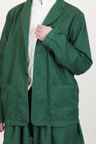 oversized jacket xing green