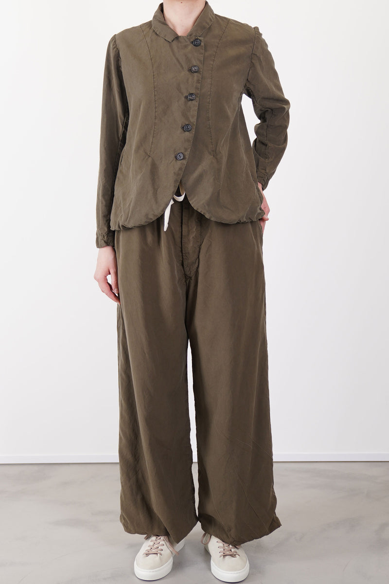 trousers roving silk moss agate