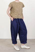 pant xing blue cotton