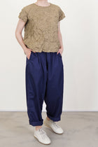 pant xing blue cotton