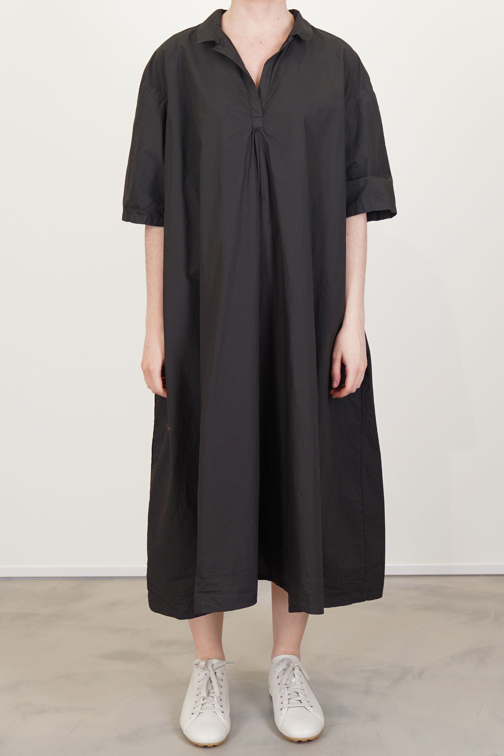 dress cotton brown