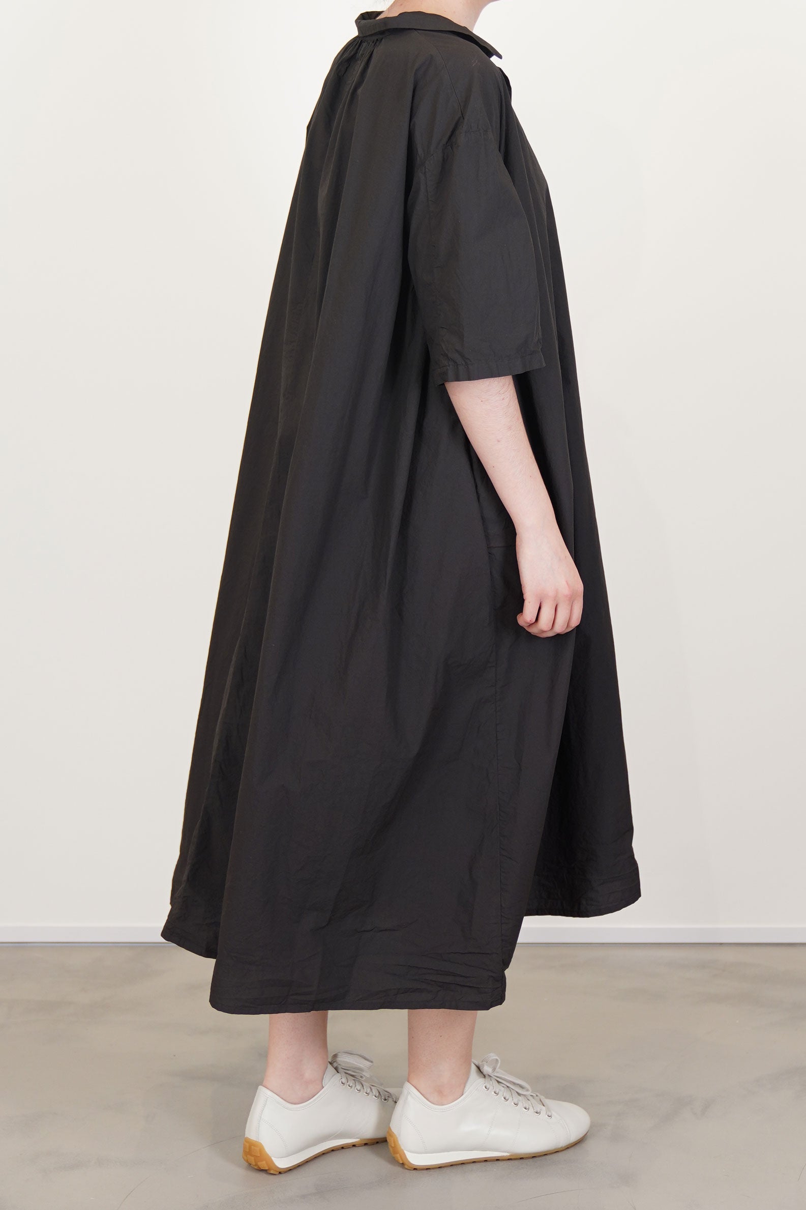 dress cotton brown
