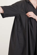 dress cotton brown