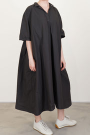 dress cotton brown